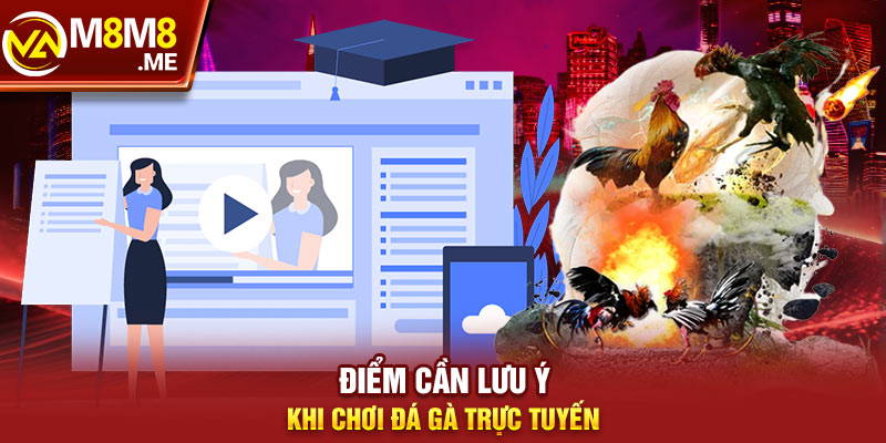 Điểm cần lưu ý khi chơi đá gà trực tuyến